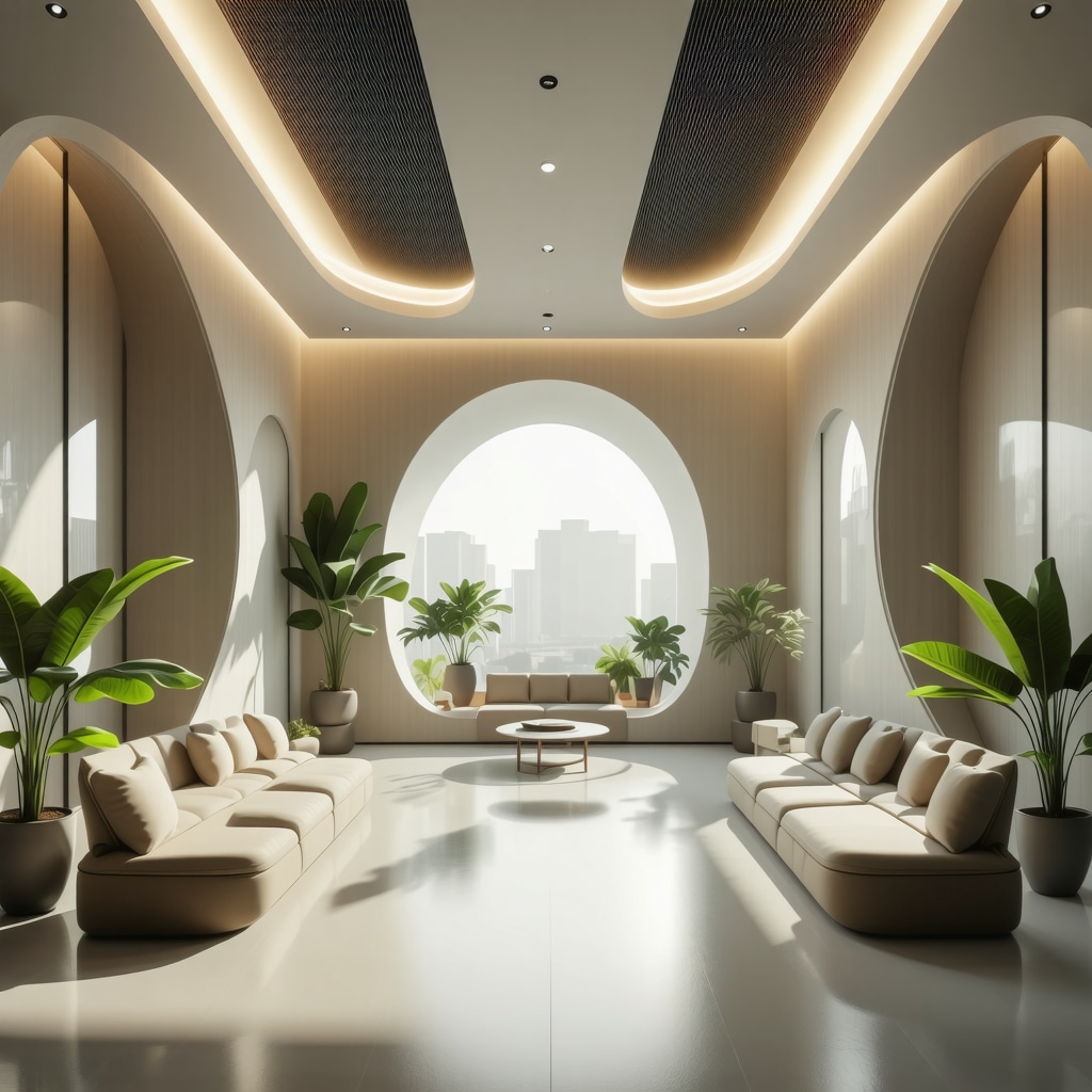 Futuristic hormone therapy clinic with genetic testing and personalized treatment in San Diego