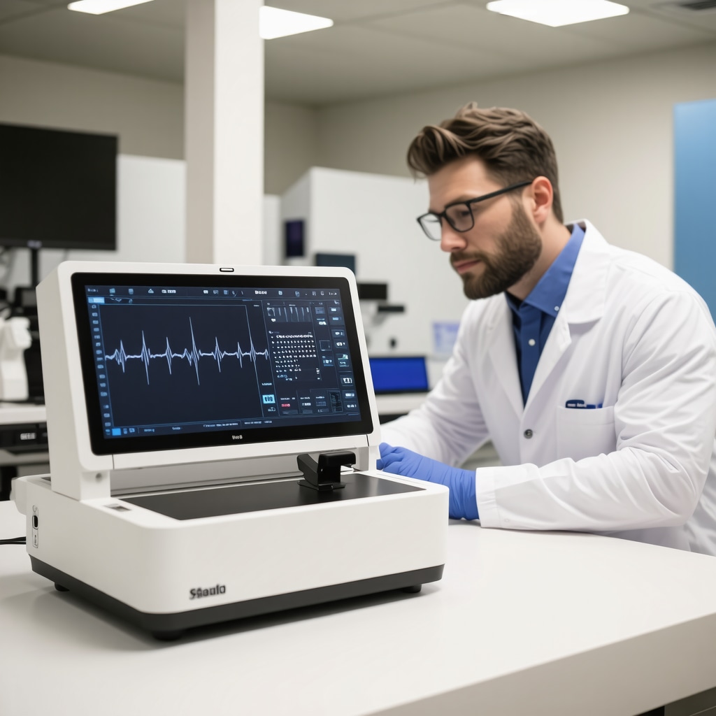 Advanced hormone testing equipment with clinician and patient consultation in a San Diego medical clinic
