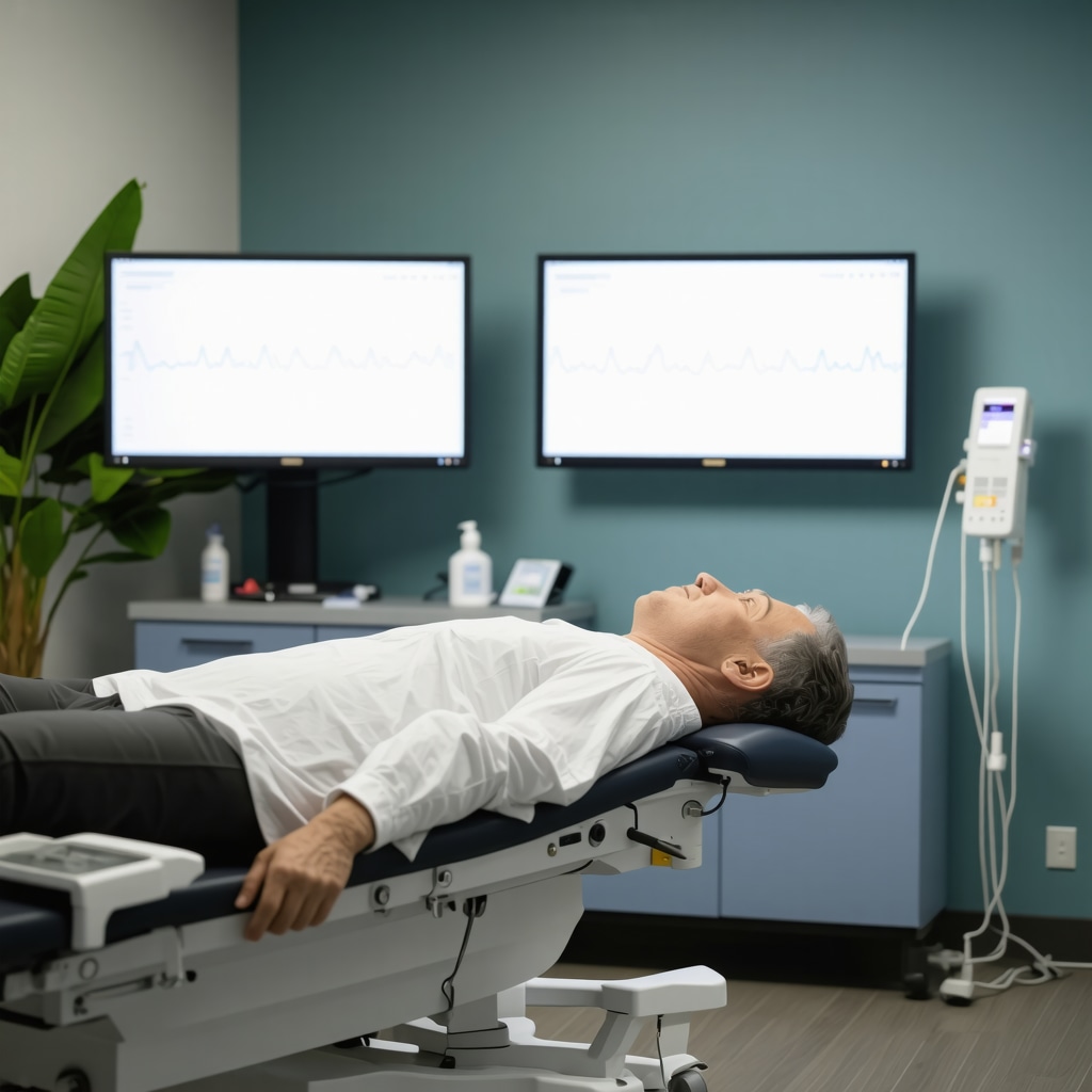 Modern hormone therapy clinic in San Diego with genomic data and AI-powered monitoring devices