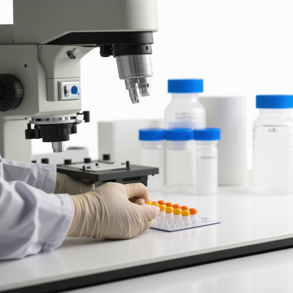 High-tech lab equipment analyzing hormone levels for personalized hormone pellet therapy in San Diego