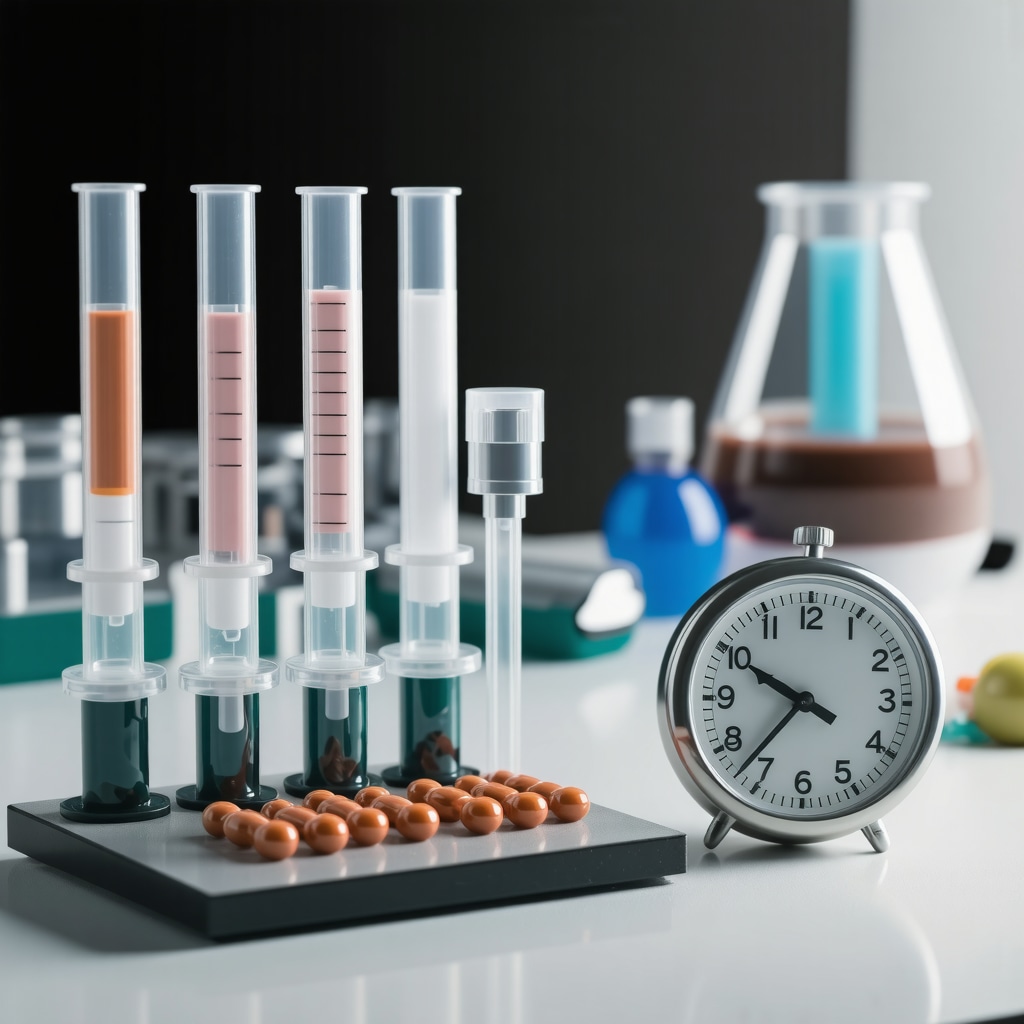Laboratory equipment for hormone testing with circadian clock and modern hormone delivery devices