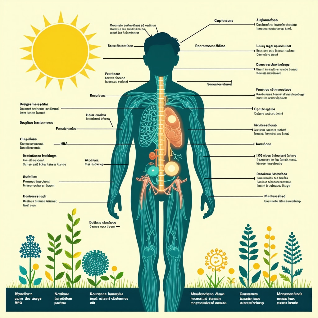 Diagram displaying hypothalamic-pituitary-adrenal and gonadal axes with lifestyle factors for hormone balance