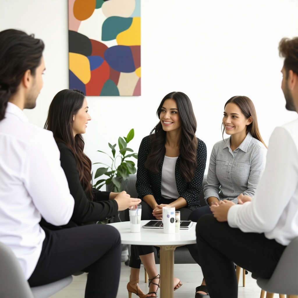 Patients consulting with a hormone specialist about BHRT pellet therapy in San Diego clinic